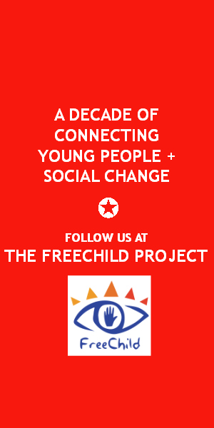 A decade of connection young people and social change. Follow us at The Freechild Project. www.freechild.org
